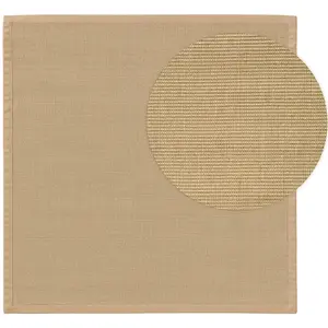 Benuta Tapis sisal crème 150x150 pas cher