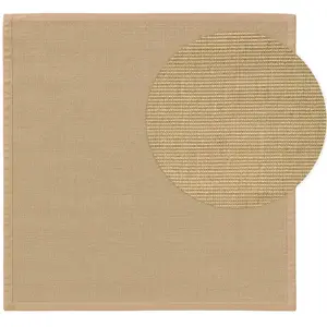 Benuta Tapis sisal crème 200x200 pas cher