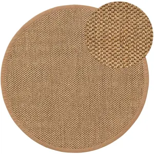 Benuta Tapis sisal crème D 250 rond
