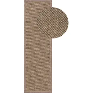 Benuta Tapis sisal gris 70x300 pas cher