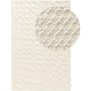 Benuta Tapis de laine crème 200x300