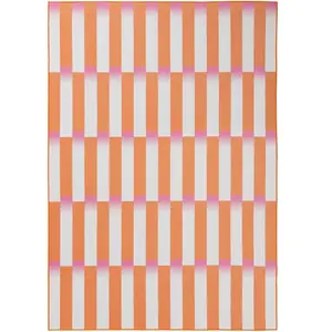 Benuta Tapis tissé à plat orange 160x230 pas cher