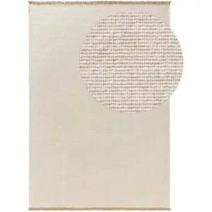 Benuta Tapis tissé à plat beige 160x230 pas cher
