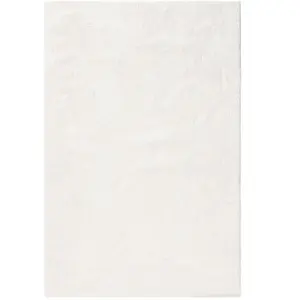 Benuta Tapis à poils longs crème 160x230