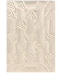 Benuta Tapis de laine crème 200x300 pas cher