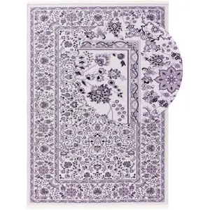 Benuta Tapis mauve 160x230 pas cher