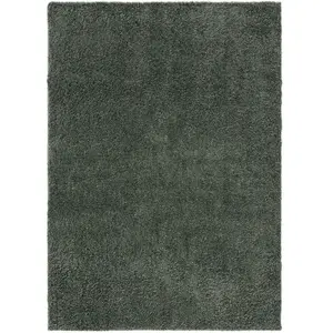 Benuta Tapis à poils longs vert clair 133x190 pas cher