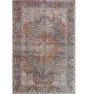 Comparateur de prix : benuta Stay Tapis tissé à Plat Violet 115 x 180 cm   Tapis Vintage au Look usé