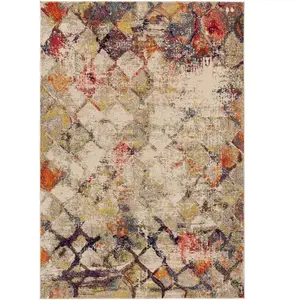 Benuta Tapis beige/multicouleur 80x150 pas cher