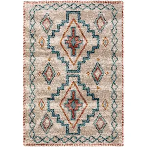 Benuta Tapis à poils longs multicouleur 160x230 pas cher