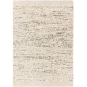 Benuta Tapis à poils longs crème/beige 80x150 pas cher