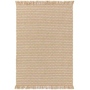 Benuta Tapis fabriqué à partir de matériaux recyclés jaune 120x170 pas cher
