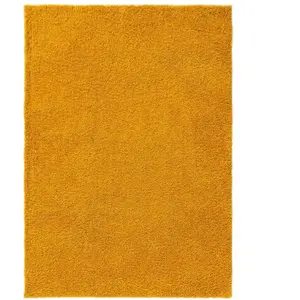 Benuta Tapis à poils longs jaune 200x290 pas cher