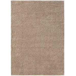 benuta ESSENTIALS Tapis à poils longs beige 200x290 pas cher