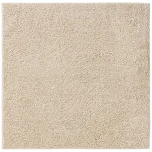 Benuta Tapis à poils longs crème 200x200 pas cher