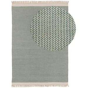 Benuta Tapis de laine menthe 200x300 pas cher