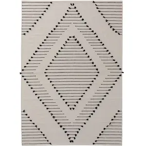 Benuta Tapis en coton ivory 80x120 pas cher