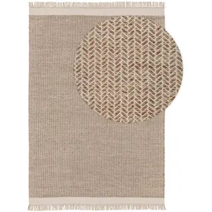 Benuta Tapis de laine beige 200x300 pas cher