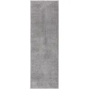 benuta ESSENTIALS Tapis de Protection, Gris, 80x240 cm pas cher