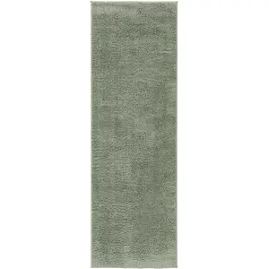 benuta ESSENTIALS Tapis de couloir vert clair 80x240 pas cher