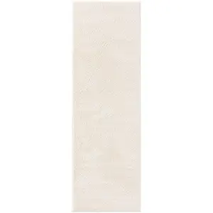 Comparateur de prix : benuta ESSENTIALS Tapis de Protection, Polyester, Blanc, 80x240 cm