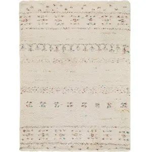 Benuta Tapis à poils longs beige 80x150 pas cher