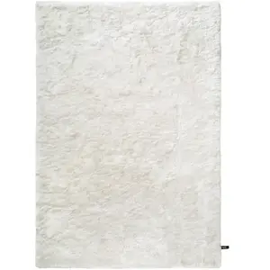 Benuta Tapis à poils longs blanc 240x340 pas cher