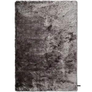 Benuta Tapis à poils longs gris 240x340 pas cher