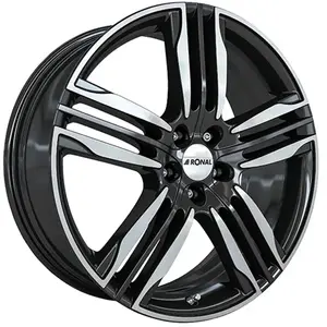 Jante Aluminium Ronal 22 Pouces Noir Brillant Face Polie pas cher