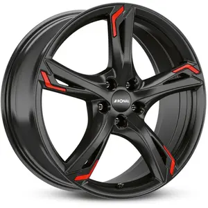 Jante Alu Ronal R62 Red 7.5x18 5x120 Et52 Jetblack pas cher