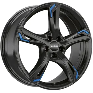 Jante Alu Ronal R62 Blue 7.5x18 5x120 Et52 Jetblack pas cher