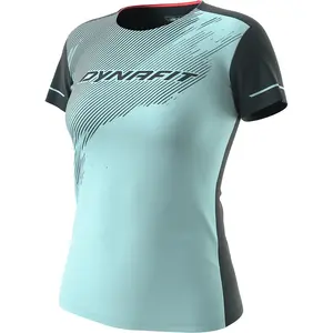 Dynafit - Women's Alpine 2 S/S Tee - T-shirt de running taille S, turquoise pas cher