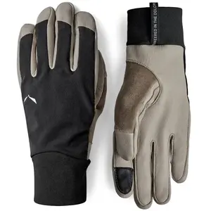 Gants Salewa Ortles Durastretch gris noir - L pas cher