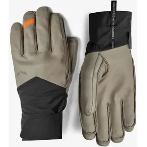 Comparateur de prix : Gants Salewa Ortles Leather GORE-TEX INFINIUM gris noir - S