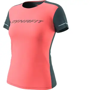 T-shirt Dynafit Alpine 2 manches courtes rose corail femme - M