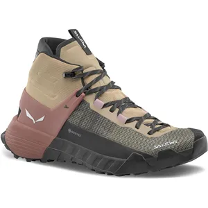Chaussures de Randonnée Femme Salewa Wildfire NXT Mid Gore-Tex Beige pas cher