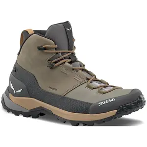 Salewa - Puez Leather Mid PTX - Chaussures de randonnée taille 9, gris