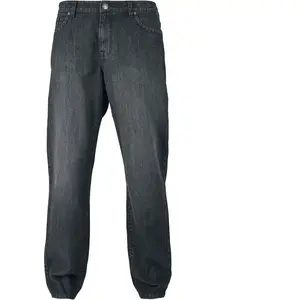 Pantalon jeans Urban Classics loose fit Noir 34x34 TB3078-02296