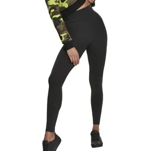 Comparateur de prix : Legging de Urban Classics - Legging taille haute - XS à 5XL - pour Femme - noir M