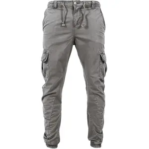 Comparateur de prix : Pantalon Cargo  de Urban Classics - Treillis élastiqué - S à 5XL - pour Homme - gris XXL