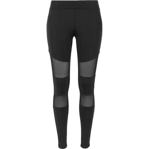 Comparateur de prix : Legging  de Urban Classics - Leggings Tech Mesh - XS à 5XL - pour Femme - noir XS