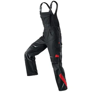 Salopette Pulsschlag noir/rouge, Gr.52 pas cher