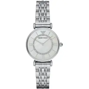 Comparateur de prix : Emporio Armani Montre Quartz Femme Emporio Armani Ar1908 Blanc 32 Mm