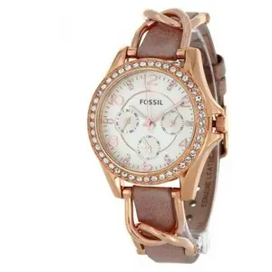 Montre Femme Fossil Riley ES3466 Bracelet en ac pas cher