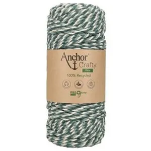 Corde de Coton Recyclé Macramé Anchor Crafty Fine Mix - 250gr - Anchor...