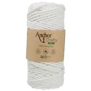 Corde de Coton Recyclé Macramé Anchor Crafty Fine - 250gr - Anchor(......