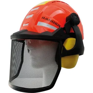 FP Casque forestier Forest Ranger orange pas cher
