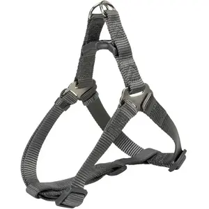 Trixie Premium Harnais One Touch - M: 50-65 Cm/20 Mm, Gris Graphite pas cher