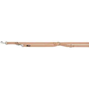 Trixie Premium Laisse Réglable - Xs: 2,00 M/10 Mm, Caramel pas cher