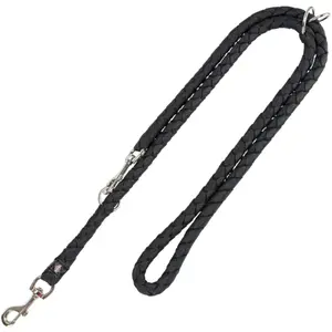 Comparateur de prix : Laisse réglable Trixie Cavo noir pour chien - taille S - M L200x1,2cm